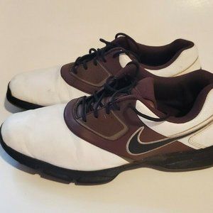 Nike Golf Mens Shoes, white/brown